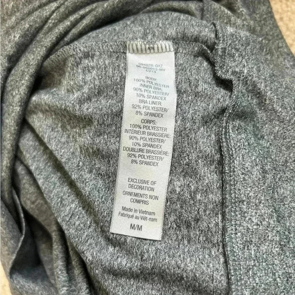 C9 by champion grey athletic workout top in size medium - Picture 5 of 5